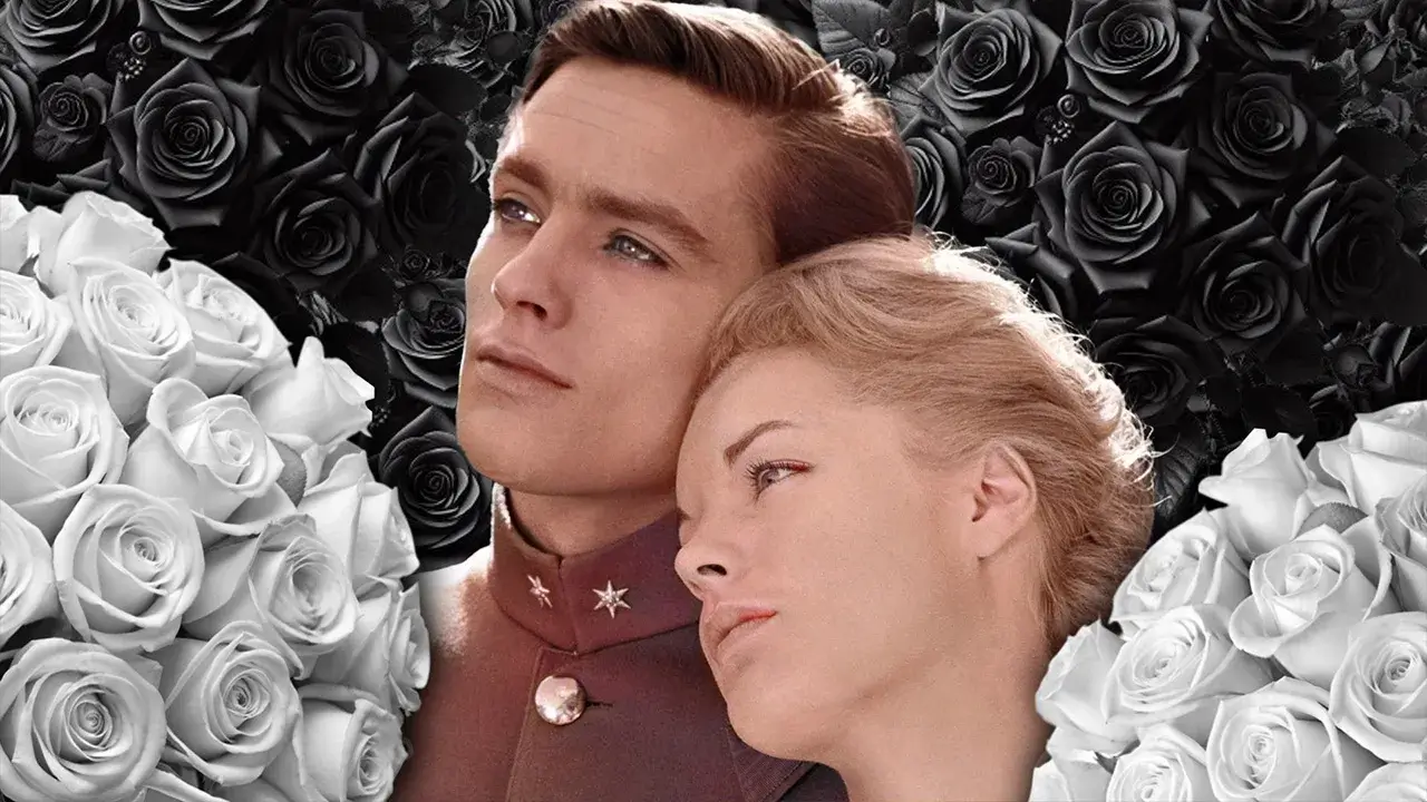 Alain Delon & Romy Schneider: From White to Black Roses (Rare Photos)