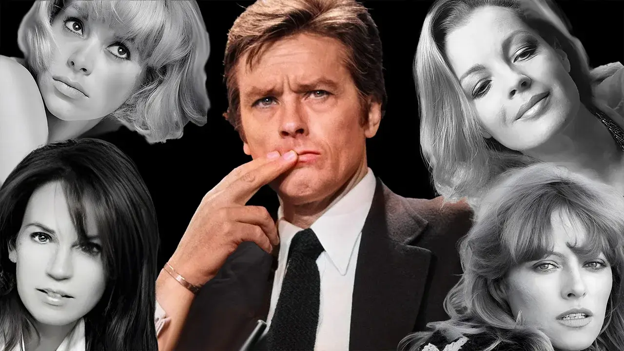 Top 5 Alain Delon Lovers: Face Analysis Reveals the Fairest!